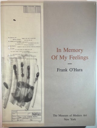 Item #014561 In Memory Of My Feelings. Frank O'Hara, Bill Berkson