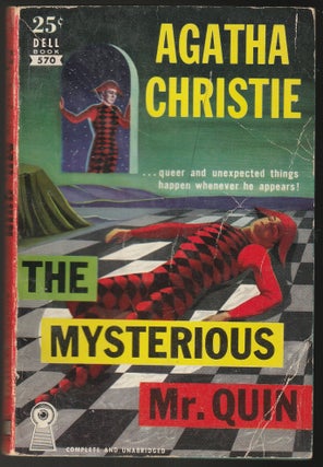 Item #014665 The Mysterious Mr.Quin (Dell Map Back). Agatha Christie