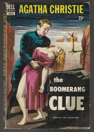 Item #014836 The Boomerang Clue (Dell Map Back). Agatha Christie