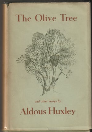 Item #014900 The Olive Tree. Aldous Huxley