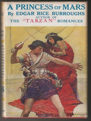 Item #015054 A Princess of Mars. Edgar Rice Burroughs