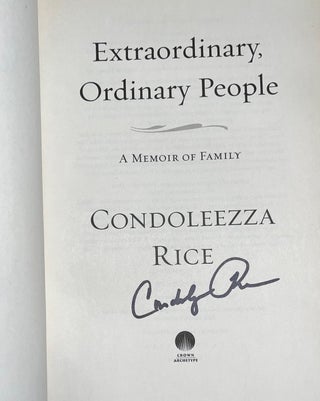 Extraordinary, Ordinary People: A Memoir of Family