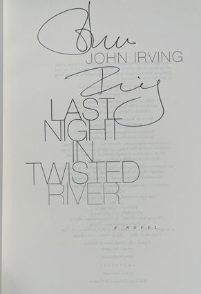 Last Night in Twisted River (Signed First Edition)