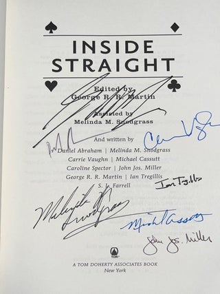 Inside Straight (Signed First Edition)