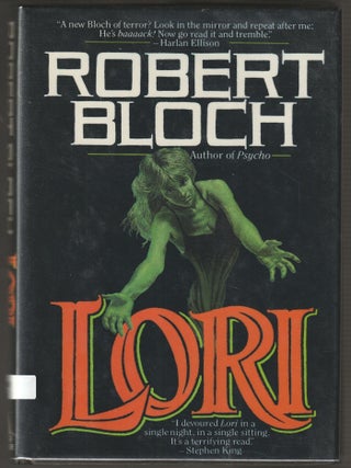 Item #015347 Lori (Signed First Edition). Robert Bloch