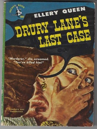 Item #016008 Drury Lane's Last Case. Ellery Queen
