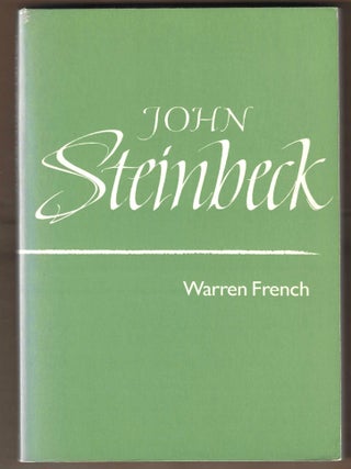 Item #016208 John Steinbeck (Advance Uncorrected Proof). Warren G. French