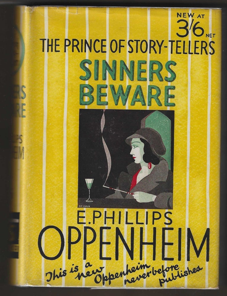 Item #016456 Sinners Beware. E. Phillips Oppenheim.