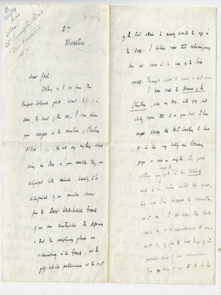 Trent's Last Case (W/Two Hand-Written Letters)
