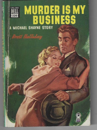 Item #016836 Murder is My Business (Dell Map Back). brett Halliday