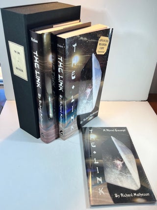 The Link (Signed First Edition Collector's Set w/ Signed Advance Excerpt and ARC. Richard Matheson.