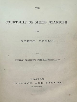 The Courtship of Miles Standish and Other Poems