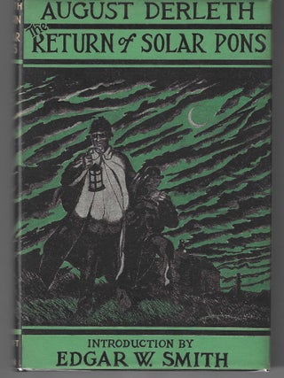 Item #016959 The Return of Solar Pons. August Derleth