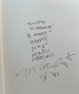The Hellhound Project (Signed and Inscribed Association Copy - From the Personal Library of Otto Penzler)