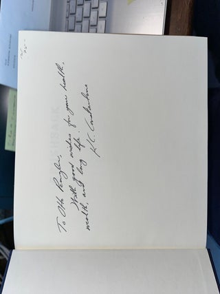 Brushback (Signed and Inscribed Association Copy - From the Personal Library of Otto Penzler)