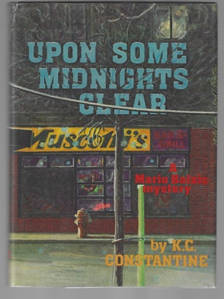 Item #017178 Upon Some Midnights Clear (Signed First Edition Review Copy). K. C Constantine
