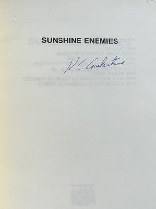 Sunshine Enemies (Signed Uncorrected Proof)
