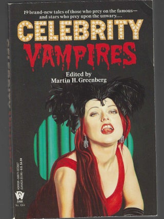 Item #017206 Celebrity Vampires. Martin H. Greenberg, Editior, Max Allan Collins John Lutz