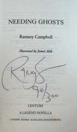 Needing Ghosts (Signed Limited Edition)