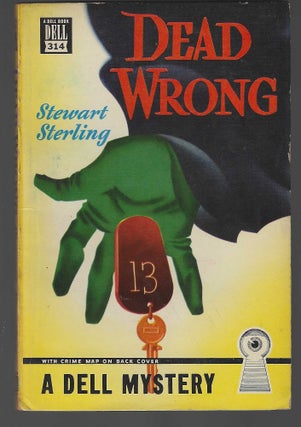 Item #017497 Dead Wrong (Dell Map Back). Stewart Sterling