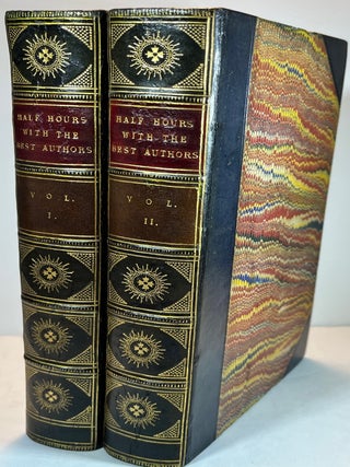 Half Hours With the Best Authors (Fine Binding. Charles Knight.