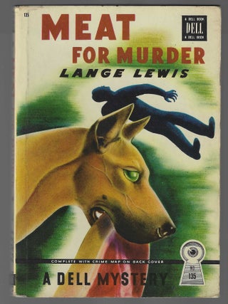 Item #017812 Meat For Murder (Dell Map Back). Lange Lewis