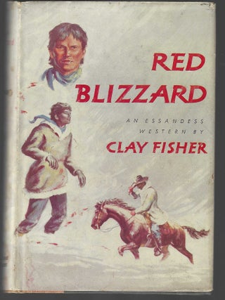 Item #017948 Red Blizzard - A Novel of the North Plains Sioux (From the Personal Library of...