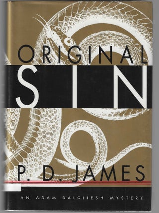 Item #018166 Original Sin (Signed First Edition). P. D. James