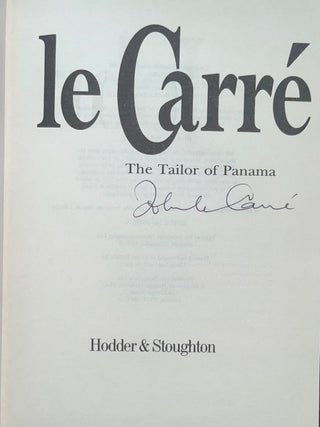 The Tailor of Panama (Signed First Edition)