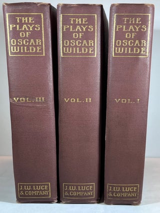 The Plays of Oscar Wilde. Oscar Wilde.