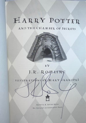 Harry Potter and the Chamber of Secrets (Signed First Edition)