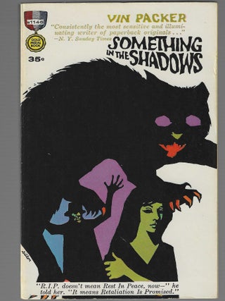 Item #018660 Something in the Shadows. Vic Packer, Marijane Meaker