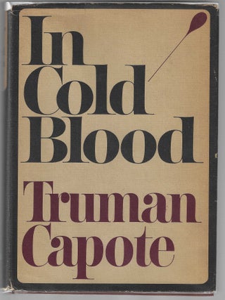 Item #018698 In Cold Blood. Truman Capote