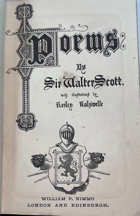The Poetical Works of Sir Walter Scott (Fine Binding)