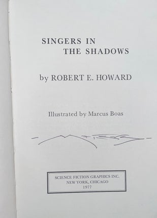 Singers in the Shadows (Signed by Illustrator Marcus Boas)