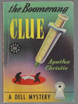 Item #019025 The Boomerang Clue (Dell Map Back). Agatha Christie