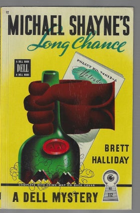 Item #019032 Michael Shayne's Last Chance (Dell Map Back). Brett Halliday
