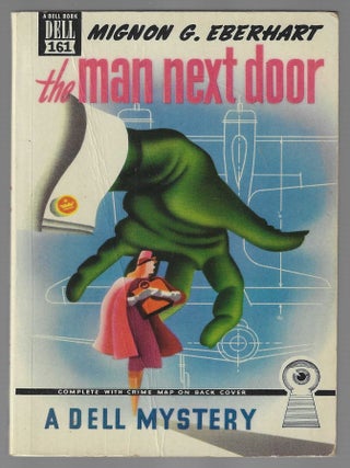 Item #019042 The Man Next Door (Dell Map Back). Mignon G. Eberhart