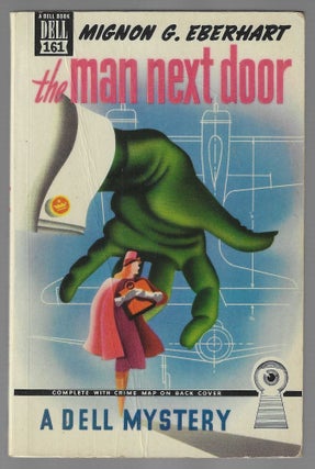 Item #019042 The Man Next Door (Dell Map Back). Mignon G. Eberhart
