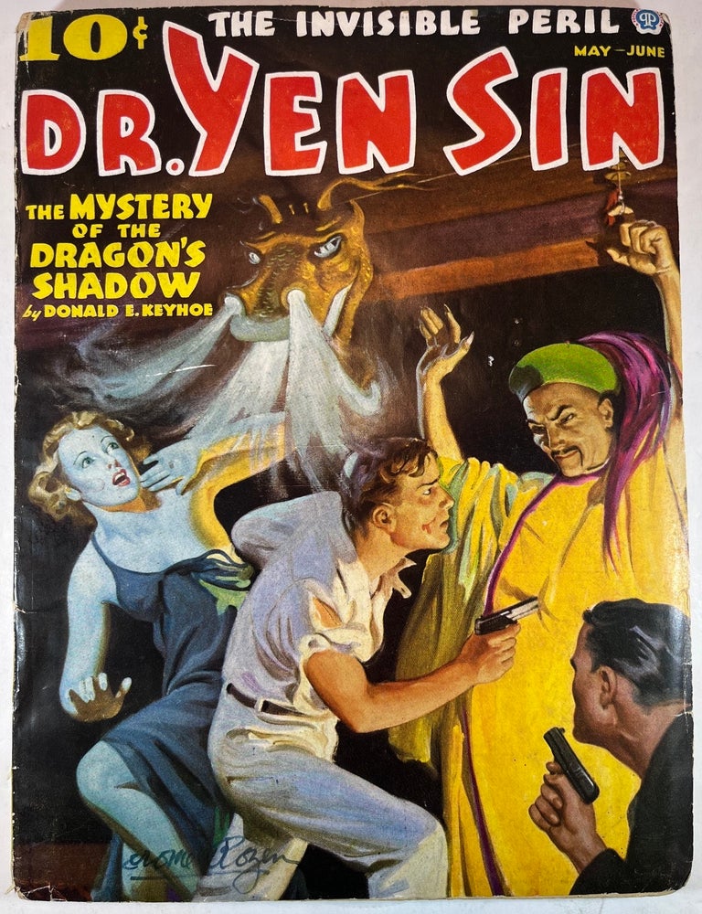 Item #019058 Dr. Yen Sin - Vol. 1, #1 May-June, 1936 (Signed by the Cover Artist). Donald E. Keyhoe, et. al.