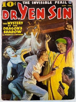 Dr. Yen Sin - Vol. 1, #1 May-June, 1936 (Signed by the Cover Artist. Donald E. Keyhoe, et. al.