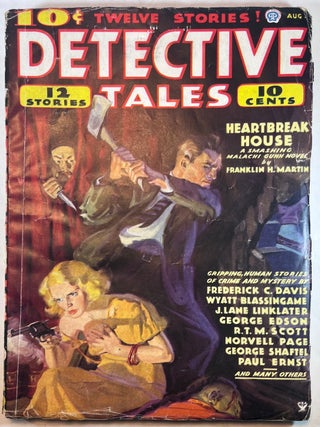 Detective Tales, August, 1935; Vol. 1, #1 (Scarce First Issue. 