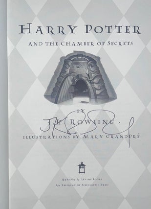 Harry Potter and the Chamber of Secrets (Signed Later Printing)
