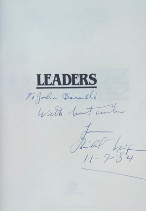 Leaders (Inscribed First Edition)